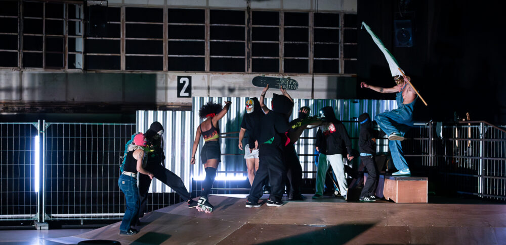 Skatepark von Mette Ingvartsen © Katja Illner, Ruhrtriennale 2023