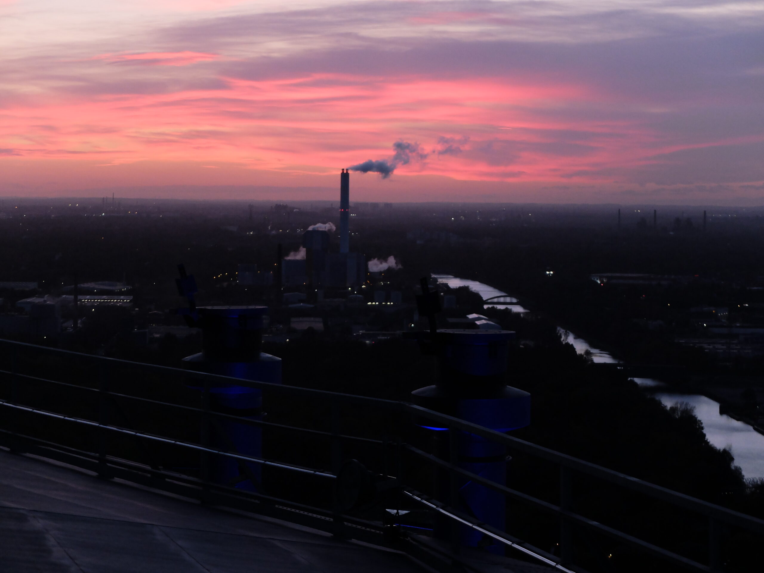 sonnenuntergang-gasometer-oberhausen